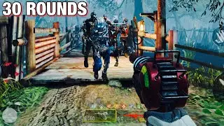COD Mobile Zombies Mode - 30 Rounds Survival Mode Gameplay #2