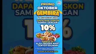 PROMO GEMBIRA !!!!Langsung saja gaskeun merapat ke ALFA FROZEN MART CENTER🥳#promo #flashsale #komedi