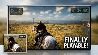 RDR2 on Samsung S25 Ultra | Snapdragon 8 Elite | GameHub Turnip Drivers