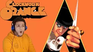 VERY UNCOMFORTABLE EXPERIENCE!! A CLOCKWORK ORANGE (1971) Movie Reaction!! First Time Watching!!