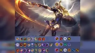 Magic Chess - Freya 3 stars Gunner, critical damage pwns @MobileLegends5v5MOBA