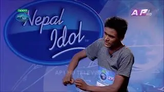 Most funny audition in Nepal idol 2 | Naresh Patali |