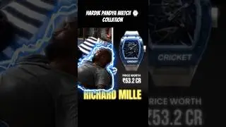 Hardik Pandya Luxury Watch Collection 😎⌚ #cricket