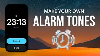 How I Made Custom Alarm Tones for my iOS App in GarageBand