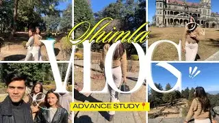 Advance study vlogs📍Shimla||Friends ke sth outing💕#shimla #travelvlog #tourism 