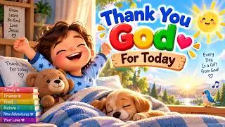 Thank You, God, For Today | Kids Christian Worship Song | Morning Prayer & Gratitude