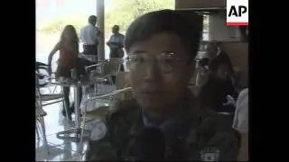 Japanese UNAMET peacekeepers hand over duties