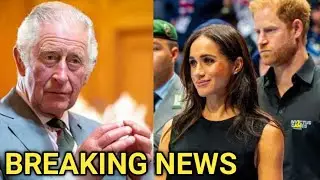 OMG! TENSION MOUNT IN THE MONARCHY KING CHARLES PUT And  END TO MEGHAN  AND HARRY ROYAL WORLD TOUR