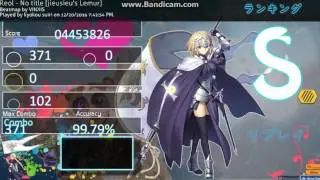 Fate Jeanne D'Arc Osu! Skin V1.0