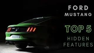 Top 5 Hidden Features of Ford Mustang | Supercars in India | Garage Reviews Vlog