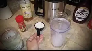 Keto Starbucks Mocha Frappucino Copy Cat | Chill With A Blended Coffee Drink | Low Carb