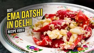 COOKING BHUTANESE EMA DATSHI IN DELHI | Ema Datshi Recipe | Chilli and Cheese Recipe