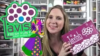 LAVISH Bath Box Unboxing February 2017 MARDI GRAS Subscription Box BATH GOODIES EVERY MONTH!