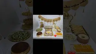 Eid Dessert table⭐️🌙#fyp #desserts  #dessertlovers #eiddessert