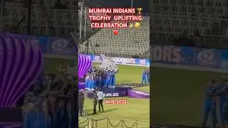 WPL Final 2025 Highlights | Mumbai Indians Winning Celebration | Trophy Lift Moment | #wpl2025
