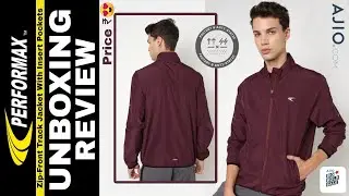 Best Jacket Under ₹500🔥PERFORMAX | Zip-Front Track Jacket With Insert Pocket | 2023 | Unboxing It.