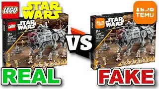 ULTRA g&uuml;nstig! | Lohnt sich der FAKE Lego Star Wars AT-TE von Temu?