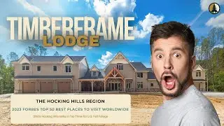 Presenting the latest highlight in Hocking Hills, Ohio: The Timberframe Lodge.