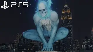Spider-Man Remastered PS5 - Spirit Spider Suit Free Roam Gameplay (4K 60FPS Performance RT)