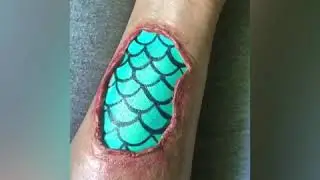 SFX MERMAID MAKEUP ON HAND