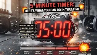 5 minutes work out timer | Challenge