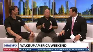 NYC SEAL Swim - Bill Brown, Shane McKenzie and Carl Higbie on Newsmax!