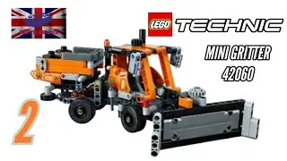 How to build LEGO Technic Mini Gritter #42060  (2016) Model B