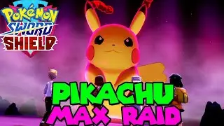 PIKACHU MAX RAID in Pokemon Sword & Shield