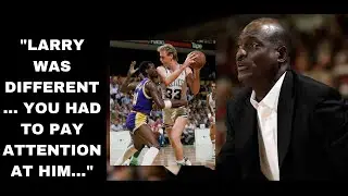 Michael Cooper: Larry was different, you had to pay attention at him, he's going to do something 😀