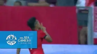 Football: Cambodia vs Singapore Full Match Highlights | 28th SEA Games Singapore 2015