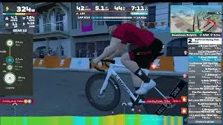 Zwift Crit Racing Club - Downtown Dolphin