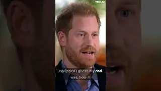 Prince Harry speaks out: The reason he couldn't cry for years 😢  #shorts