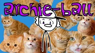 My Cat Archie-ball