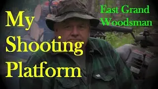 Классическая модель 30-06 7600 в охотничьем лагере The Rustic Log Cabin Deer Hunting Camp