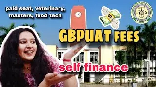 GBPUAT Fees 💴| GBPUAT fee structure| Payment seat fees| GBPUAT University Pantnagar