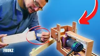 J'ai fabriqué une FRAISEUSE à FAUX TENONS style DOMINO ( Ca marche super bien ! )