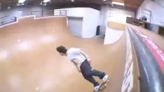 How to drop in on a vert ramp with Colin McKay