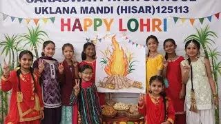 Celebrating the warmth of Lohri with little feet, big smiles, and energetic moves 💃🕺🔥