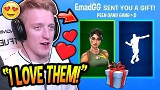 Tfue LOVES His NEW *GIFTED* JUNGLE SCOUT SKIN & *RARE* EMOTE! (FUNNY) Fortnite SAVAGE Moments
