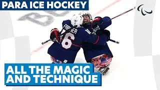 🥅✨  All The Magic and Technique Behind Para Ice Hockey 🏒 | Paralympic Games