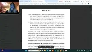 Ashwell v Vin X Limited Employment Tribunal ReasonsResponse 2