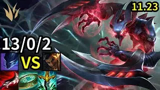 Nocturne Jungle vs Akshan - KR Master | Patch 11.23