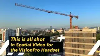 Guadalajara from 12 stories high shot in Spatial Video
