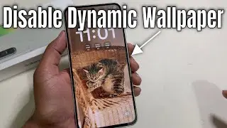 How to Disable Lock Screen Wallpaper services Samsung A56 5G