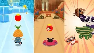 TAG WITH RYAN VS DASH TAG UFO PINEAPPLE RYAN LAVA DOWN GAMEPLAY