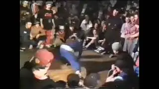 The Legendary B-Boy Storm In Action At The First Polish International Battle (1994)