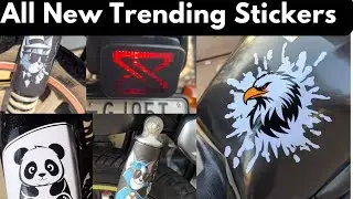 #2025  💫 All New Trending Stickers || Splendor Modified 🔥🔥 #radiumsticker #Splendor modified