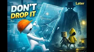 🎮 Carry The Glass | New Game Start 🔥 ➜ Little Nightmares 3 Later 😱 | w/ AMUDU