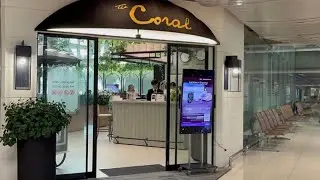 The Coral Class Lounge Suvarnabhumi Airport #trendingvideo  #Bangkok Thailand 