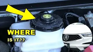 Всё о тормозной жидкости! Найдите, проверьте уровень и добавьте в свой Acura RDX 2019-2020 года (можно сделать своими руками!)